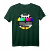 80er 90er Jahre Retro Testbild T-Shirt - Vintage PAL & NTSC Design für Technikfans, Nerds & Geeks, Perfekt als Geschenk
