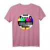 80er 90er Jahre Retro Testbild T-Shirt - Vintage PAL & NTSC Design für Technikfans, Nerds & Geeks, Perfekt als Geschenk