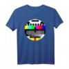 80er 90er Jahre Retro Testbild T-Shirt - Vintage PAL & NTSC Design für Technikfans, Nerds & Geeks, Perfekt als Geschenk