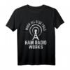 Wenn alles andere scheitert, funktioniert das Ham-Radio T-Shirt - Lustiges Morse Code Operator Design für Funkamateure