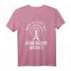 Wenn alles andere scheitert, funktioniert das Ham-Radio T-Shirt - Lustiges Morse Code Operator Design für Funkamateure