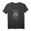 Retro 90er Girl Mädchen Oldschool Radio 90s Outfit Frauen - Cooles Vintage T-Shirt für 90er Partys & Nostalgie Fans