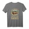 Leicht abgelenkt von Radios Vintage Radio Enthusiasten T-Shirt – Perfektes Geschenk für Sammler & Retro-Fans