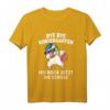 Kinder Bye bye Kindergarten ich rock jetzt die Schule - Mädchen T-Shirt für Schulanfang mit Einhorn Motiv, perfekt für die Einschulung 2022