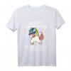 Kinder Bye bye Kindergarten ich rock jetzt die Schule - Mädchen T-Shirt für Schulanfang mit Einhorn Motiv, perfekt für die Einschulung 2022