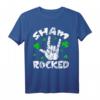 Kleeblatt-Liebhaber T-Shirt für St. Patrick's Day – Irisches Shamrock Motiv als Geschenk für Rockfans, Musiker & irischen Stolz