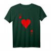 Herz Ass T-Shirt - Lustiges Kartenmotiv für Poker, Casino, Junggesellenabschied & Karneval Gruppenlook