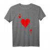 Herz Ass T-Shirt - Lustiges Kartenmotiv für Poker, Casino, Junggesellenabschied & Karneval Gruppenlook