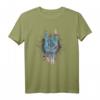 Halloween Rocker Zombie Hand T-Shirt – Gruseliges, stylisches Halloween-Shirt für Damen und Herren