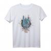 Halloween Rocker Zombie Hand T-Shirt – Gruseliges, stylisches Halloween-Shirt für Damen und Herren