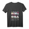 Lustiges Mama & Oma T-Shirt mit V-Ausschnitt – Perfektes Muttertags- & Geburtstagsgeschenk für Mama und Oma
