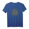 Vegvisir Wikinger Kompass T-Shirt mit Runen Kreis – Geschenkidee für Nordmänner, Wikinger Fans & Freunde nordischer Mythologie für Festivals, Geburtstag & Weihnachten