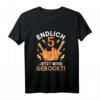 Kinder Endlich 5 Kindergeburtstag Geschenkidee Jungen und Mädchen T-Shirt – Perfektes Party-Geschenk für 5-Jährige, Rockmusik Fans & Geburtstagsgäste