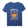 Kinder Endlich 5 Kindergeburtstag Geschenkidee Jungen und Mädchen T-Shirt – Perfektes Party-Geschenk für 5-Jährige, Rockmusik Fans & Geburtstagsgäste