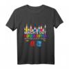Kinder Bye Bye Tschüss Kindergarten Ich Rocke Jetzt Die Schule - Cooles T-Shirt zur Einschulung & Schultüte Überraschung