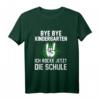 Kinder Bye Bye Tschüss Kindergarten Ich Rocke Jetzt Die Schule Rock T-Shirt – Lustiges Einschulungsgeschenk für Erstklässler zum Schulbeginn 2021