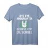 Kinder Bye Bye Tschüss Kindergarten Ich Rocke Jetzt Die Schule Rock T-Shirt – Lustiges Einschulungsgeschenk für Erstklässler zum Schulbeginn 2021