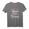 Ich habe drei Titel Mama, Oma und Uroma und rocke sie alle T-Shirt – Für stolze Familienmitglieder, die ihre Rollen feiern