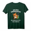 Kinder Bye Bye Kindergarten T-Shirt - Ich rock jetzt Die Schule mit coolen Fuchs Motiven & lustigen Sprüchen für den Schulstart