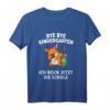Kinder Bye Bye Kindergarten T-Shirt - Ich rock jetzt Die Schule mit coolen Fuchs Motiven & lustigen Sprüchen für den Schulstart