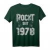 45. Geburtstag Rockt Seit 1978 T-Shirt – Coole Geburtstagsgeschenk für Metal, Gitarren Fans & Rockmusikliebhaber