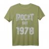45. Geburtstag Rockt Seit 1978 T-Shirt – Coole Geburtstagsgeschenk für Metal, Gitarren Fans & Rockmusikliebhaber