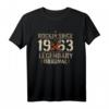 1963 Vintage Geburtstag Rock and Roll Heavy Metal T-Shirt – Originelles Geschenk für 59. Geburtstagskinder, Musiker & Rockfans