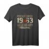 1963 Vintage Geburtstag Rock and Roll Heavy Metal T-Shirt – Originelles Geschenk für 59. Geburtstagskinder, Musiker & Rockfans