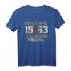 1963 Vintage Geburtstag Rock and Roll Heavy Metal T-Shirt – Originelles Geschenk für 59. Geburtstagskinder, Musiker & Rockfans