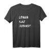 Leberkäse Junkie T-Shirt – Lustiges Fleisch-Design für Oktoberfest, Biergarten & Leberkäse-Liebhaber als Geschenk