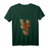 Damen Teufelshörne Zeichen Retro Vintage Metal Fork Pommesgabel T-Shirt mit V-Ausschnitt – Perfektes Geschenk für Rock- und Metal-Fans und Musiker