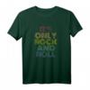It's Only Rock And Roll Used-Look Vintage T-Shirt - Perfekt für Rockkonzerte, Festivals & Musikliebhaber im Retro-Style