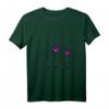Damen Rock Paper Schere Katzenpfoten T-Shirt mit V-Ausschnitt – Lustiges und niedliches Katzen-Design, perfektes Geschenk für Katzenliebhaber und Familien