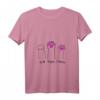 Damen Rock Paper Schere Katzenpfoten T-Shirt mit V-Ausschnitt – Lustiges und niedliches Katzen-Design, perfektes Geschenk für Katzenliebhaber und Familien