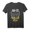 Kinder Einschulung ABCD Rocker Musik Gitarre T-Shirt 2023 – Perfekt für Schulanfang, Schulband & kleine Rocker