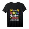 Kinder Bye Bye Kindergarten Ich Rock Jetzt Die Schule Einschulung T-Shirt – Lustiges Schulstart Outfit für Jungen und Mädchen, Perfekt als Geschenk zum Schulanfang