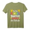 Kinder Bye Bye Kindergarten Ich Rock Jetzt Die Schule Einschulung T-Shirt – Lustiges Schulstart Outfit für Jungen und Mädchen, Perfekt als Geschenk zum Schulanfang