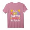 Kinder Bye Bye Kindergarten Ich Rock Jetzt Die Schule Einschulung T-Shirt – Lustiges Schulstart Outfit für Jungen und Mädchen, Perfekt als Geschenk zum Schulanfang