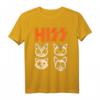 Hiss Funny Cats Kittens Rock Rockin T-Shirt – Lustiges Katzenliebhaber Design für Tierfreunde & Rockfans