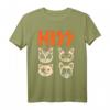 Hiss Funny Cats Kittens Rock Rockin T-Shirt – Lustiges Katzenliebhaber Design für Tierfreunde & Rockfans