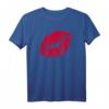 Kuss Lippen T-Shirt für Singles & Verliebte - Romantisches, Trendiges Shirt für Dates und besondere Anlässe