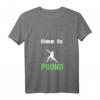 Damen Time to Pound Workout Fitness T-Shirt für Instruktorinnen & Rockerinnen mit V-Ausschnitt – Leichtes, stylisches Sportshirt für Power-Workouts