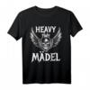 Heavy Girl Heavy Metal Fan T-Shirt - Geschenk für Frauen, Rock- und Metal-Fans, Festival Outfit für Biker & Konzertliebhaber