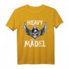 Heavy Girl Heavy Metal Fan T-Shirt - Geschenk für Frauen, Rock- und Metal-Fans, Festival Outfit für Biker & Konzertliebhaber