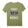 Heavy Girl Heavy Metal Fan T-Shirt - Geschenk für Frauen, Rock- und Metal-Fans, Festival Outfit für Biker & Konzertliebhaber