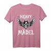 Heavy Girl Heavy Metal Fan T-Shirt - Geschenk für Frauen, Rock- und Metal-Fans, Festival Outfit für Biker & Konzertliebhaber