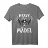 Heavy Girl Heavy Metal Fan T-Shirt - Geschenk für Frauen, Rock- und Metal-Fans, Festival Outfit für Biker & Konzertliebhaber