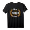 Best Rüdiger Ever Lustiges Spruch T-Shirt – Originelles Geburtstagsgeschenk für Rüdiger, Papa & Freund