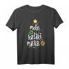 Mele Kalikimaka Shirt für Frauen - Hawaiian Christmas T-Shirt mit Santa-Motiv für Festliche Feiertage & Familienfotos
