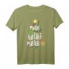 Mele Kalikimaka Shirt für Frauen - Hawaiian Christmas T-Shirt mit Santa-Motiv für Festliche Feiertage & Familienfotos